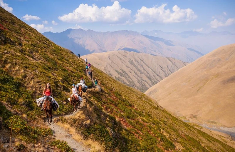 Trekking in Tusheti